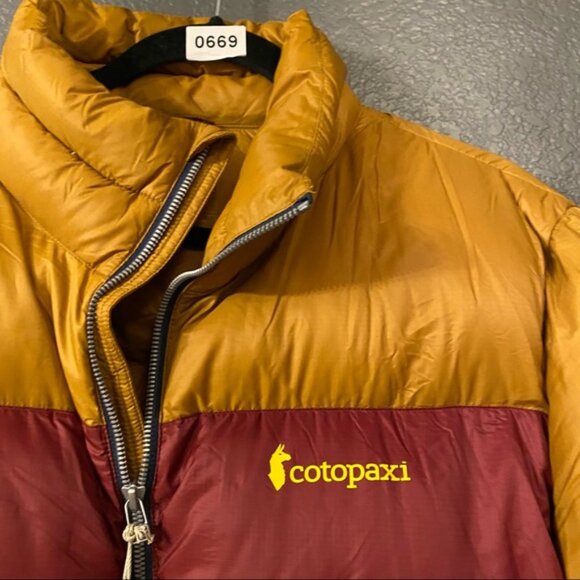 NWT Cotopaxi Solazo down jacket mens XL bronze & maritime - Picture 9 of 10